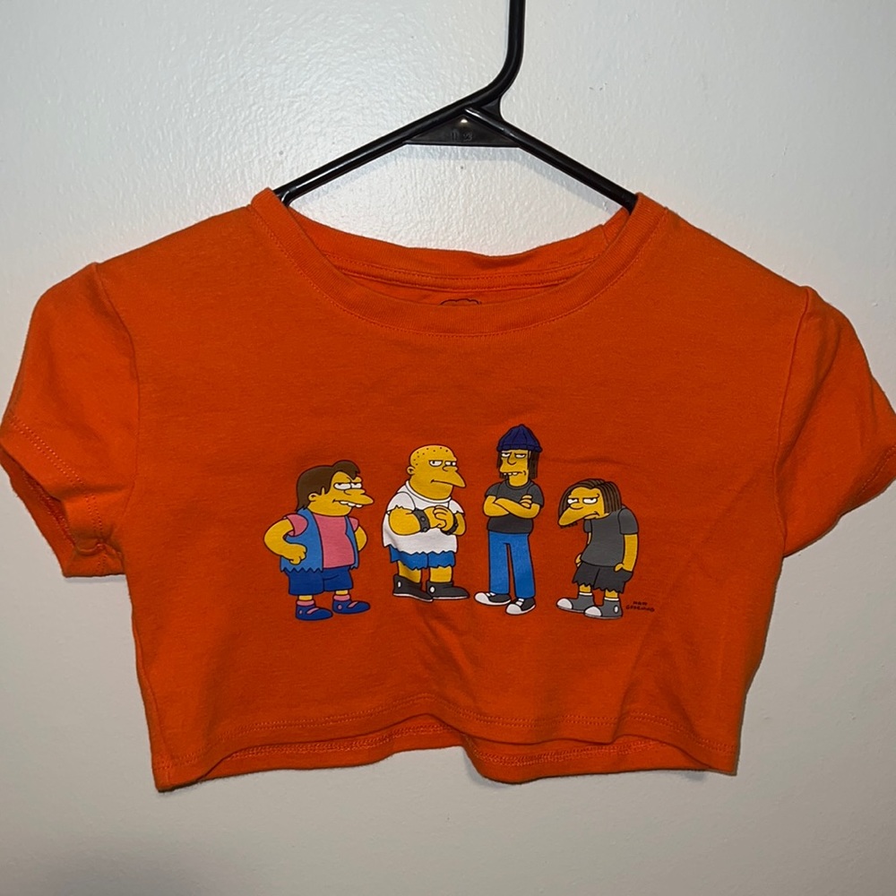 Simpson crop top